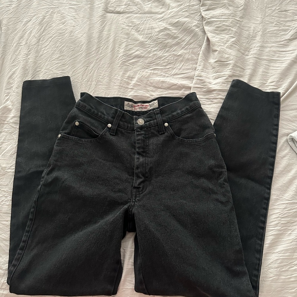 Levi's Vintage Women's Straight Leg Dark Jeans